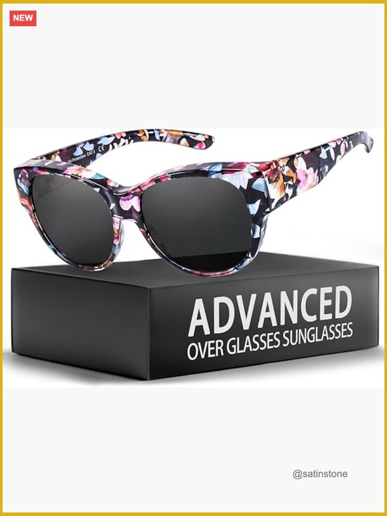 Polarized Fit Over Glasses Sunglasses UV400 Protection for Driving Outdoor main image 4